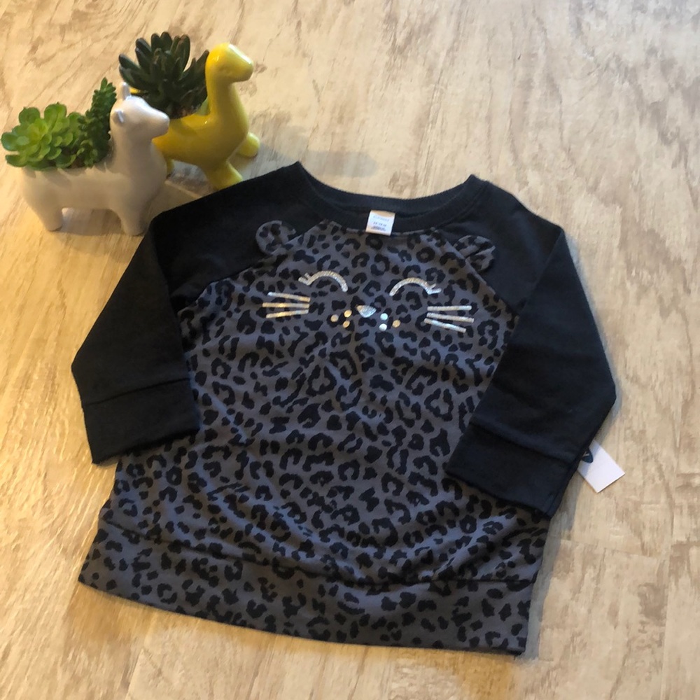Animal print girl 12-18 months NWT